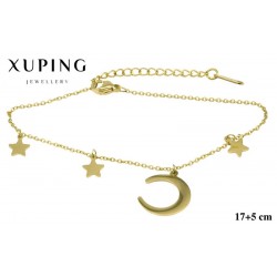 Bransoletka ze stali chirurgicznej Xuping 14k - MF4615