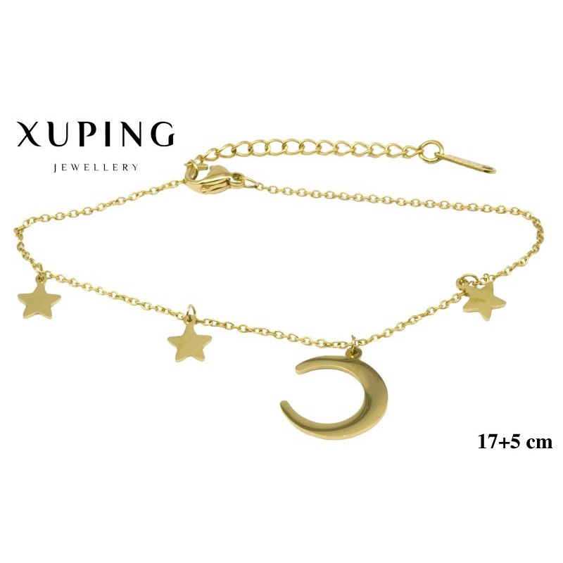 Bransoletka ze stali chirurgicznej Xuping 14k - MF4615