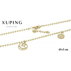 Naszyjnik ze stali chirurgicznej Xuping 14k - MF6324