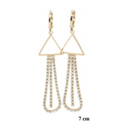Kolczyki Xuping pozłacane 18k - MF6862