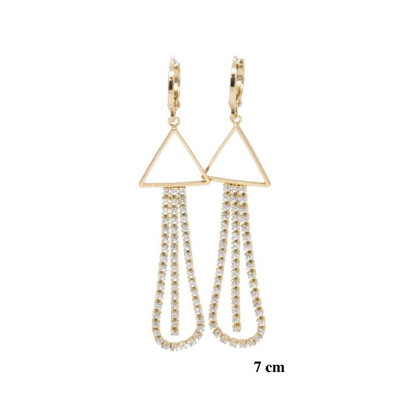 Kolczyki Xuping pozłacane 18k - MF6862