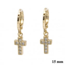 Kolczyki Xuping pozłacane 18k - MF7128