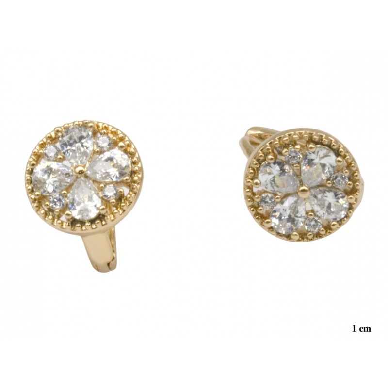 Kolczyki Xuping pozłacane 18k - MF7536