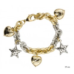 Bransoletka Xuping pozłacana 18k - MF8072