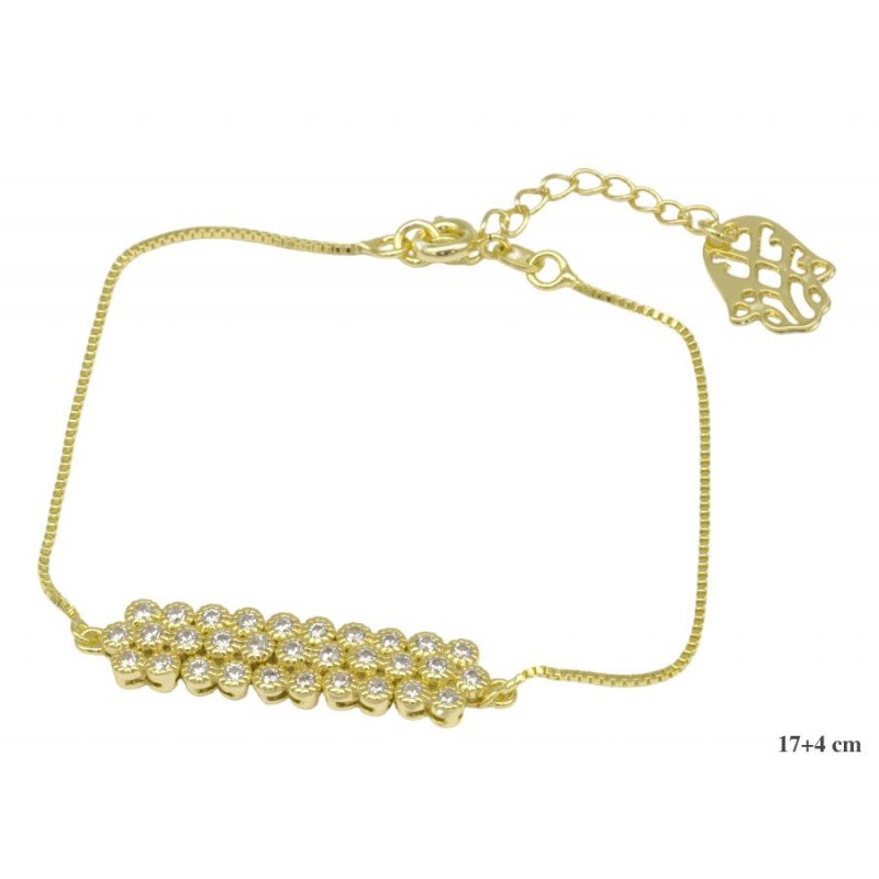 Bransoletka Xuping pozłacana 14k - MF8099