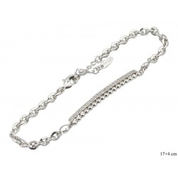 Bransoletka Xuping rodowana - MF2574