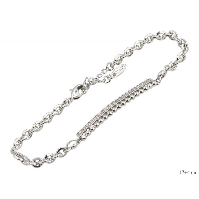 Bransoletka Xuping rodowana - MF2574
