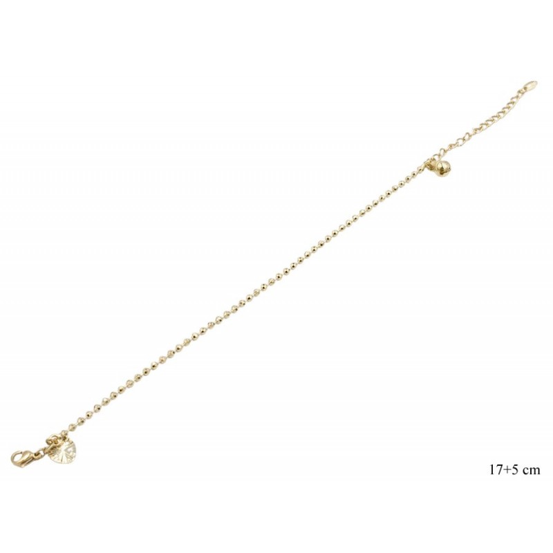 Bransoletka Xuping pozłacana 18k - MF7085