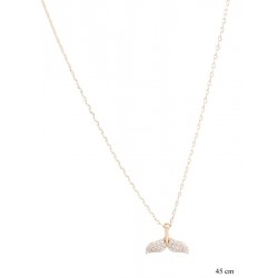 Naszyjnik Xuping pozłacany 18k - MF8787