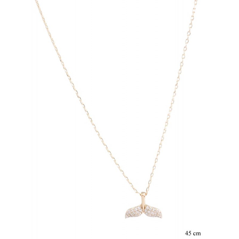 Naszyjnik Xuping pozłacany 18k - MF8787