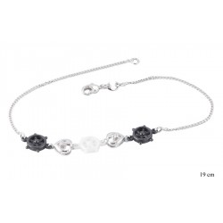 Bransoletka Xuping rodowana - MF9002