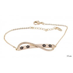 Bransoletka Xuping pozłacana 18k - MF10454