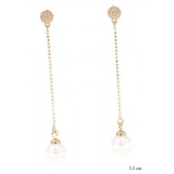 Kolczyki Xuping pozłacane 18k - MF10409