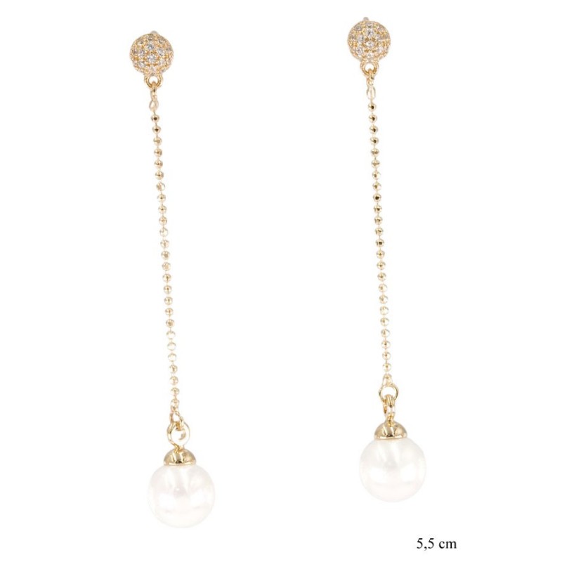 Kolczyki Xuping pozłacane 18k - MF10409