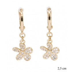 Kolczyki Xuping pozłacane 18k - MF10350