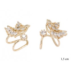 Kolczyki Xuping pozłacane 18k - MF10628