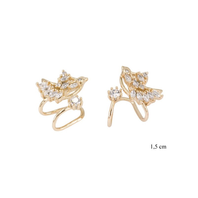 Kolczyki Xuping pozłacane 18k - MF10628