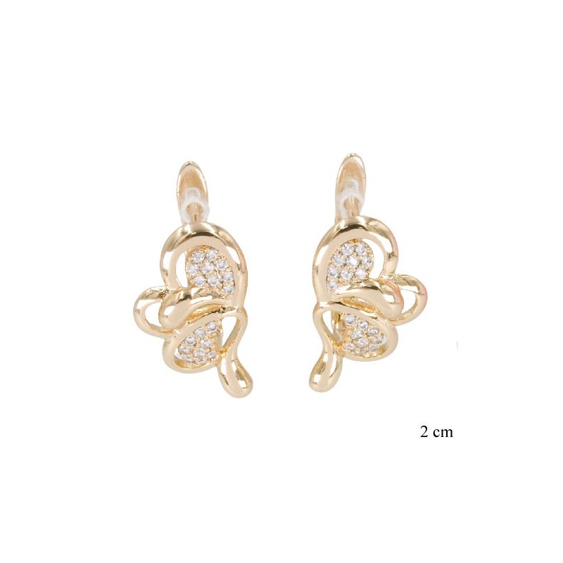 Kolczyki Xuping pozłacane 18k - MF10470