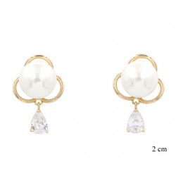 Kolczyki Xuping pozłacane 18k - MF10100