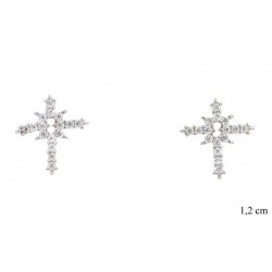 Kolczyki Xuping rodowane - MF10363