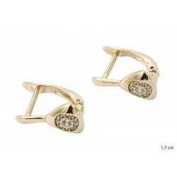 Kolczyki Xuping pozłacane 18k - MF11059