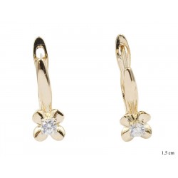 Kolczyki Xuping pozłacane 18k - MF10201