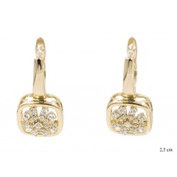 Kolczyki Xuping pozłacane 18k - MF11102