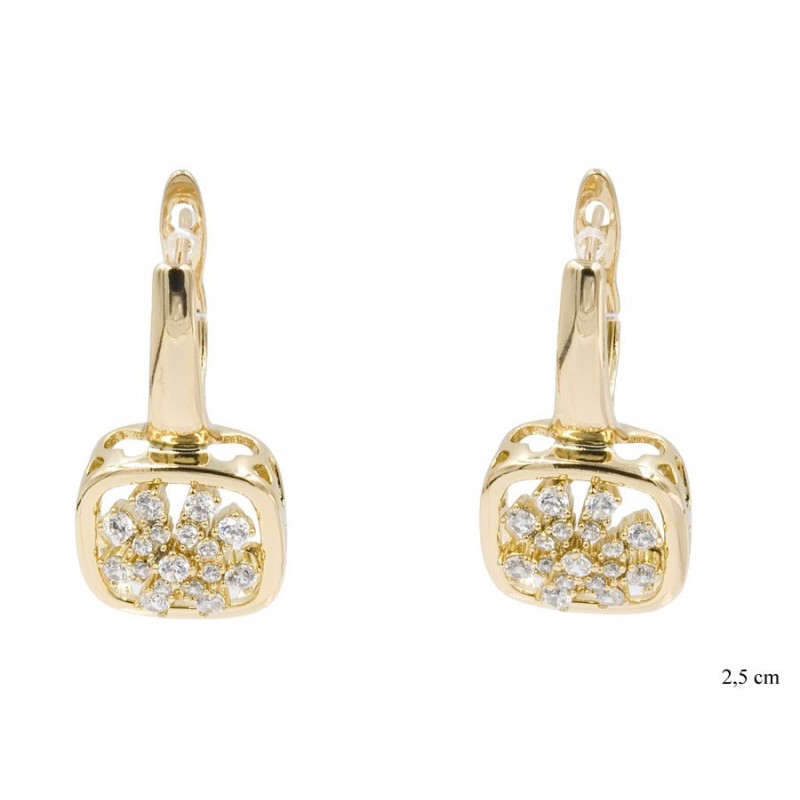 Kolczyki Xuping pozłacane 18k - MF11102