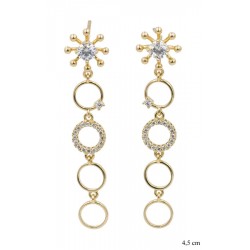 Kolczyki Xuping pozłacane 18k - MF11430