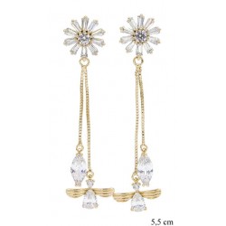 Kolczyki Xuping pozłacane 18k - MF11426
