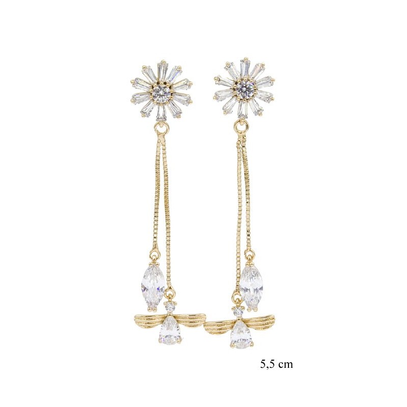 Kolczyki Xuping pozłacane 18k - MF11426