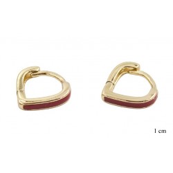 Kolczyki Xuping pozłacane 18k - MF11092