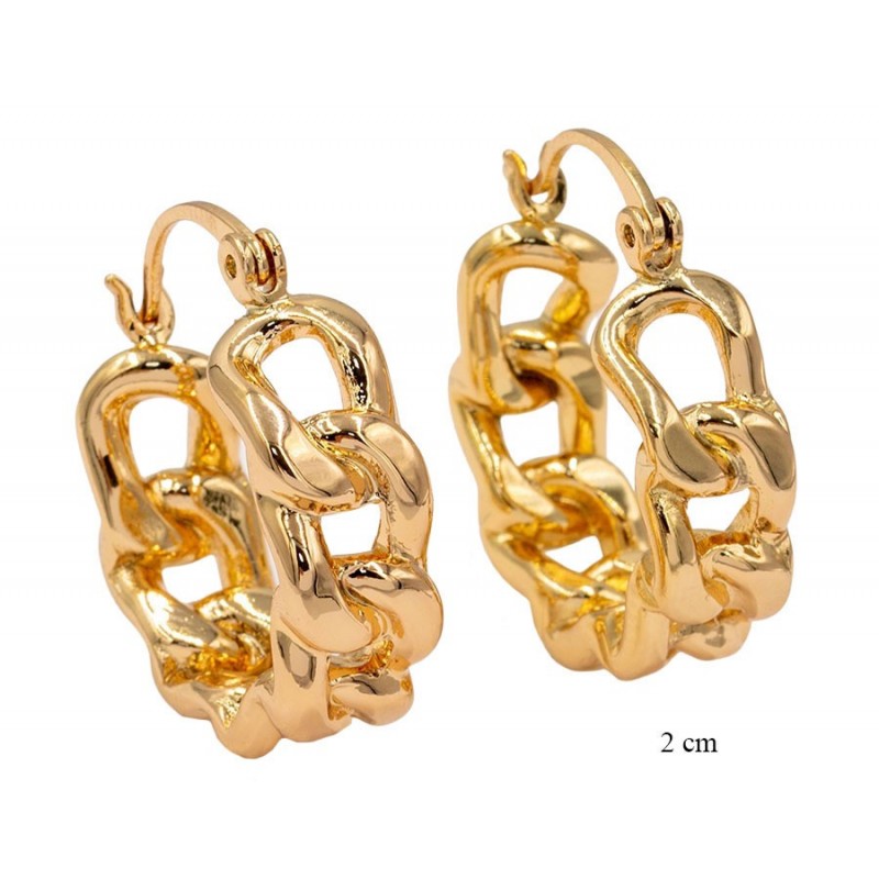Kolczyki Xuping pozłacane 18k - MF10957