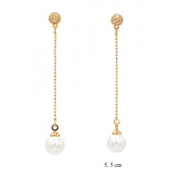 Kolczyki Xuping pozłacane 18k - MF11556