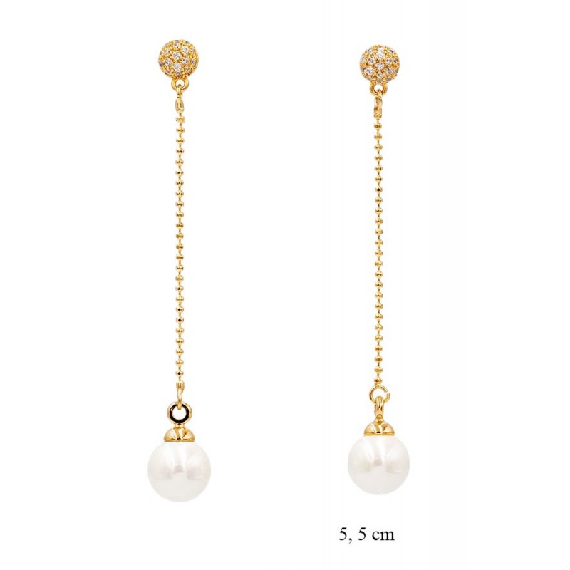 Kolczyki Xuping pozłacane 18k - MF11556