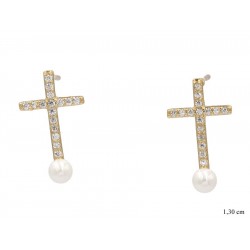 Kolczyki Xuping pozłacane 18k - MF11021