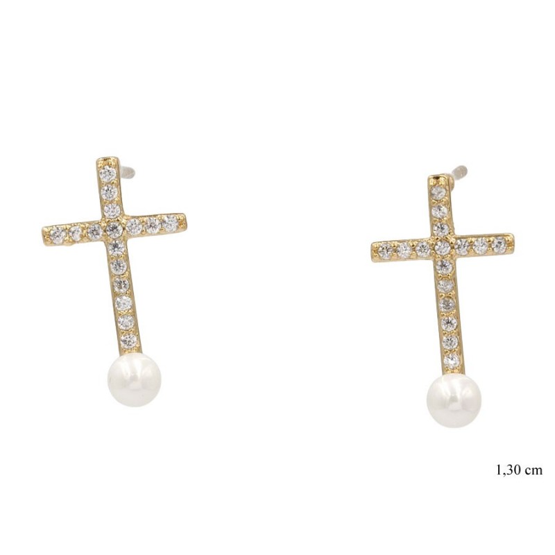 Kolczyki Xuping pozłacane 18k - MF11021