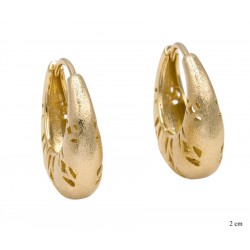 Kolczyki Xuping pozłacane 18k - MF10438