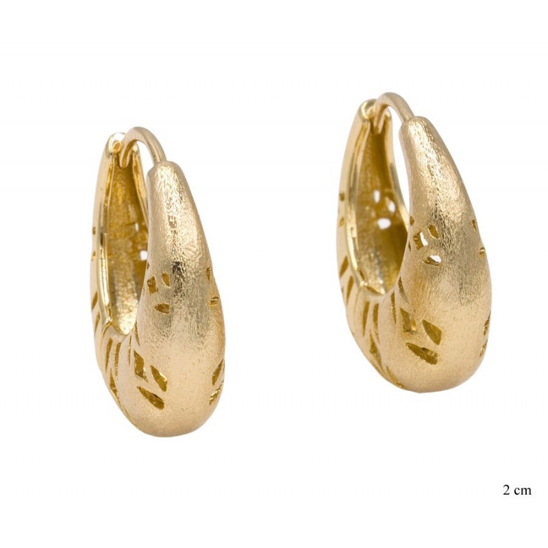 Kolczyki Xuping pozłacane 18k - MF10438