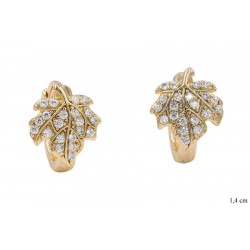 Kolczyki Xuping pozłacane 18k - MF11080
