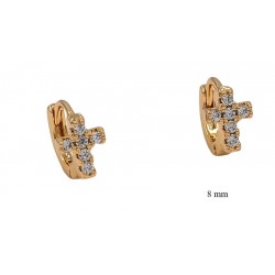 Kolczyki Xuping pozłacane 18k - MF11403