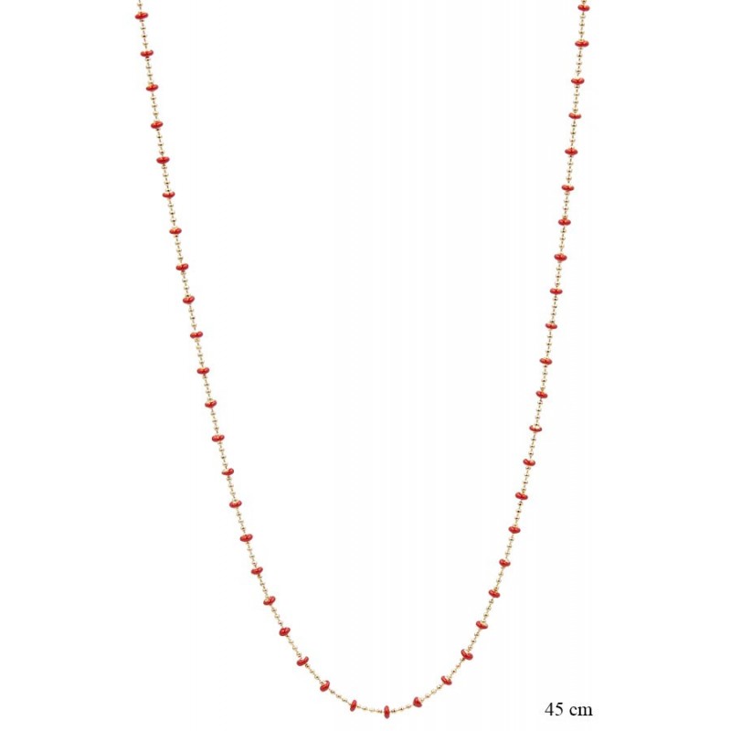 Naszyjnik Xuping pozłacany 18k - MF12207