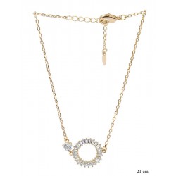 Bransoletka Xuping pozłacana 18k - MF12218