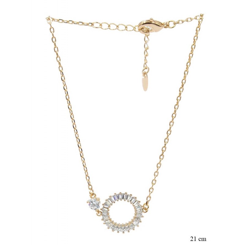 Bransoletka Xuping pozłacana 18k - MF12218