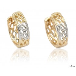 Kolczyki Xuping pozłacane 18k - MF12143