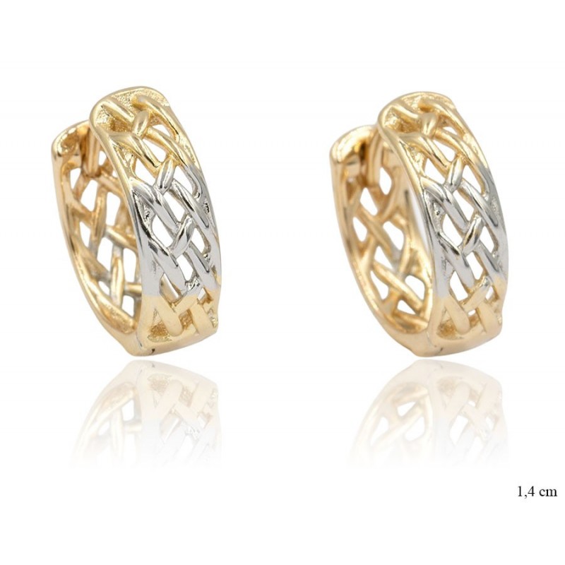 Kolczyki Xuping pozłacane 18k - MF12143