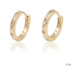 Kolczyki Xuping pozłacane 18k - MF11776