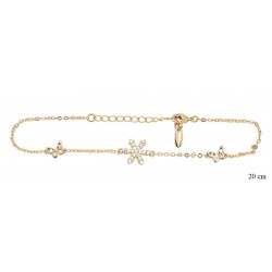 Bransoletka Xuping pozłacana 18k - MF12167