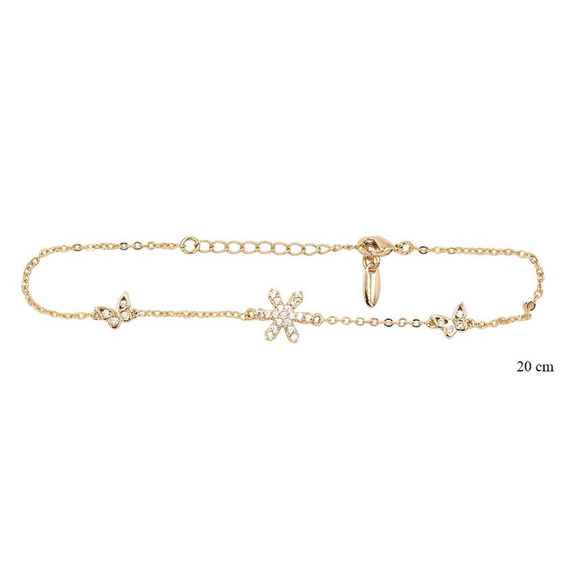 Bransoletka Xuping pozłacana 18k - MF12167