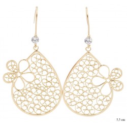 Kolczyki Xuping pozłacane 18k - MF11823